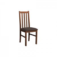 Scaun de living BOSS X, nuanta castan, dimensiuni 43x40x94 cm - 1