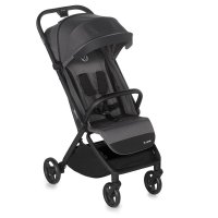 Carucior sport Jane Clap, pliere automata, cadru din aluminiu, 0-26 kg, conform EN 1888-2:2018+A1:2023, culoare Coal - 1
