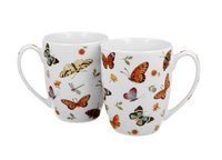 Set 2 Cani 350ml cu Fluturi - Eleganta si Rafinament - 2
