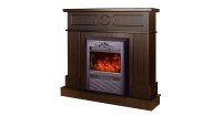 Semineu electric Ambasador Maro inchis & Cristina, Art Flame, 1000x1048x300 mm, 2000W - 2