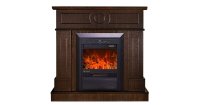 Semineu electric Ambasador Maro inchis & Cristina, Art Flame, 1000x1048x300 mm, 2000W - 3