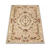 Covor Delta Lotos 15002 110, crem, dreptunghiular, 60x110 cm - 3
