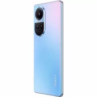 Telefon mobil OPPO Reno 10 5G, 8GB RAM, 256GB, Ice Blue, Dual SIM, Camera Tripla: 64MP, Procesor Mediatek MT6877V Dimensity 7050 - 6