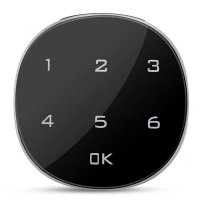 Incuietoare Inteligenta Techstar®, Touch Screen Digital, 30mm, Alarma, Cod, Alimentare CR2023 si MicroUSB - 1