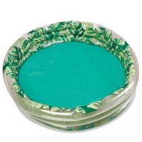 Piscina gonflabila pentru copii cu 3 inele 150 cm Leaves - 5