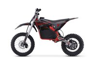 E-Dirtbike Serval VX electrica, 2000W, 60V 20Ah Li-Ion, rosu, roti 14/12 - 1