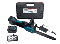 Mini drujba electrica BLUE PROFESSIONAL Campion CMP1756B, 300 mm, 48 V, 8 Ah, motor brushless, 2 acumulatori - 1