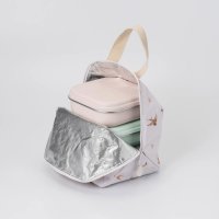 Set geanta termoizolanta Mealtote cu cutie Miniware Grow bento Ready Go Bent 4 piese Golden Swallow - 5
