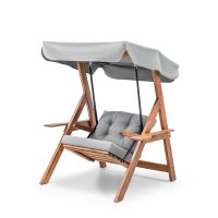 Balansoar Galata Swing S1 Gri 113x195x120 cm - 1