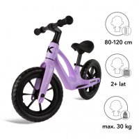 Bicicleta fara pedale, cadru magneziu, roti EVA, Kidwell Vito Violet - 5