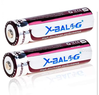 Set 2 Acumulatori X-Balong Li-Ion 18650, 8800 mAh, 3.7V cu terminal cu varf - 1