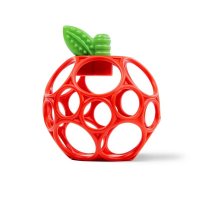 Jucarie dentitie Oball Hold My Own Apple 2 in 1 pentru bebelusi 0-6 luni - 1