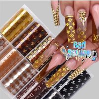 Set 10 folii de transfer 100x4cm. GC-239 - 2