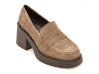 Mocasini gri GRYXX 3772512 din piele intoarsa - 1