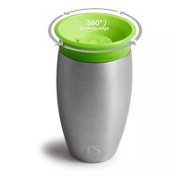Cana Miracle 360 Munchkin Stainless Steel 296ml 12L+ green - 2