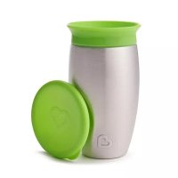 Cana Miracle 360 Munchkin Stainless Steel 296ml 12L+ green - 5