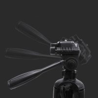 Trepied cu telecomanda si suport pentru telefon, 103 cm, negru - 3