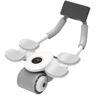 Aparat Fitness Multifunctional METATRON ABS ROLLER cu Suport pentru Telefon si Cronometru - 1