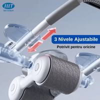Aparat Fitness Multifunctional METATRON ABS ROLLER cu Suport pentru Telefon si Cronometru - 7