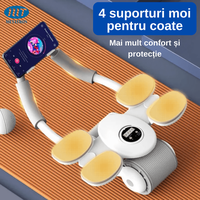 Aparat Fitness Multifunctional METATRON ABS ROLLER cu Suport pentru Telefon si Cronometru - 4