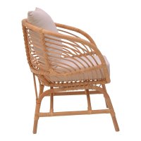 Fotoliu de gradina Caxen Boho Pako World Natural 72x63x75 cm - 3
