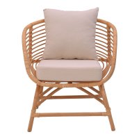 Fotoliu de gradina Caxen Boho Pako World Natural 72x63x75 cm - 4