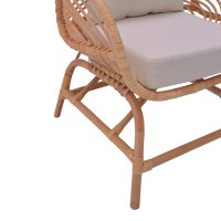 Fotoliu de gradina Caxen Boho Pako World Natural 72x63x75 cm - 7