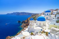 Fototapet Santorini - Decoratiune Interioara Premium - 1
