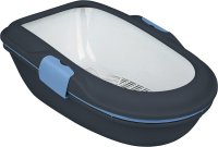 Litiera Berto 39x22x59 cm cu Sistem de Separare Albastru 40154 - 1