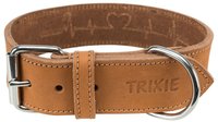 Zgarda Piele Rustic Heartbeat L 47-55 CM Maro 19016 - 1