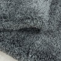 Covor Fluffy Gri Deschis 80x80 - 3