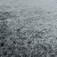Covor Fluffy Gri Deschis 80x80 - 4