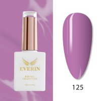 Oja Semipermanentă Everin Royal Collection 10 ml – 125 Dusty Lilac | Violet Calduț - 1