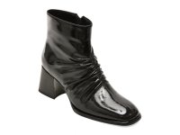 Ghete dama FLAVIA PASSINI 57623, negre, din piele naturala lacuita - 1