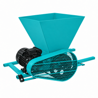 Zdrobitor electric de struguri BROMAN 3500W, 500 kg/h, cu tamburi din poliamida si cadru metalic - 1