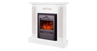 Semineu electric Smile alb & Cristina, Art Flame, 905x940x265 mm, 2000W - 2