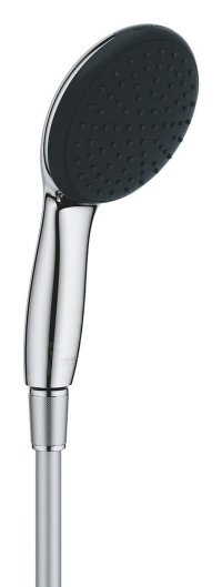 Para de dus Grohe Vitalio Start 110, universala, 1 functie, 110 mm, furtun, crom - 26720001 - 1