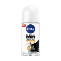 Nivea Black & White Ultimate Impact deodorant roll-on pentru femei, 50 ml - 1