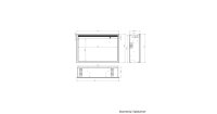 Semineu electric incorporabil Tomas Maxi, 508x748x186.6 mm, 1500W - 2