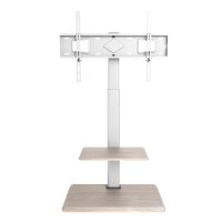 Stand TV Reglabil Techly ICA-TR59 pentru Televizoare de 32-70 Inch, Alb, Capacitate 40KG - 1