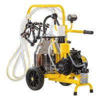 Aparat de Muls Oi Agro Electro 2 Posturi, 1 Bidon Inox de 25 litri, Eco - 6