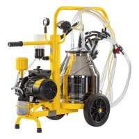 Aparat de Muls Oi Agro Electro 2 Posturi, 1 Bidon Inox de 25 litri, Eco - 4
