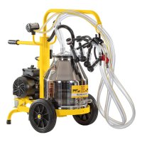 Aparat de Muls Oi Agro Electro 2 Posturi, 1 Bidon Inox de 25 litri, Eco - 3
