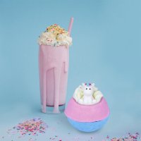 Bomba de baie handmade cu figurina Born to Be Unicorn Bath Blaster 160g Bomb Cosmetics - 1