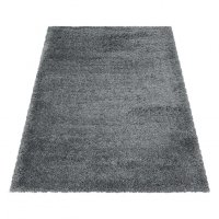 Covor Fluffy Gri Deschis 140x200 - 3