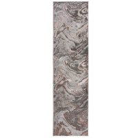 Covor traversă Marbled Roz Pal 60X230 cm, Flair Rugs - 5
