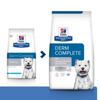 HILL'S Prescription Diet Derm Complete Mini, dietă veterinară câini, hrană uscată, afecțiuni dermatologice HILL'S Prescription Diet Derm Complete Mini, dietă veterinară câini, hrană uscată, piele & blana, 6kg - 13