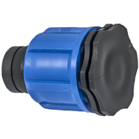 Dop Pentru Banda De Picurare,Dimensiune 17mm, albastru - 1
