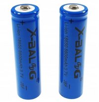 Set 2 Acumulatori 8800 mAH 3.7 V Li-ion model 18650 - 1