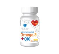 BioSunLine Omega 3 si Coenzima Q10, 30 comprimate pentru sanatatea inimii - 1